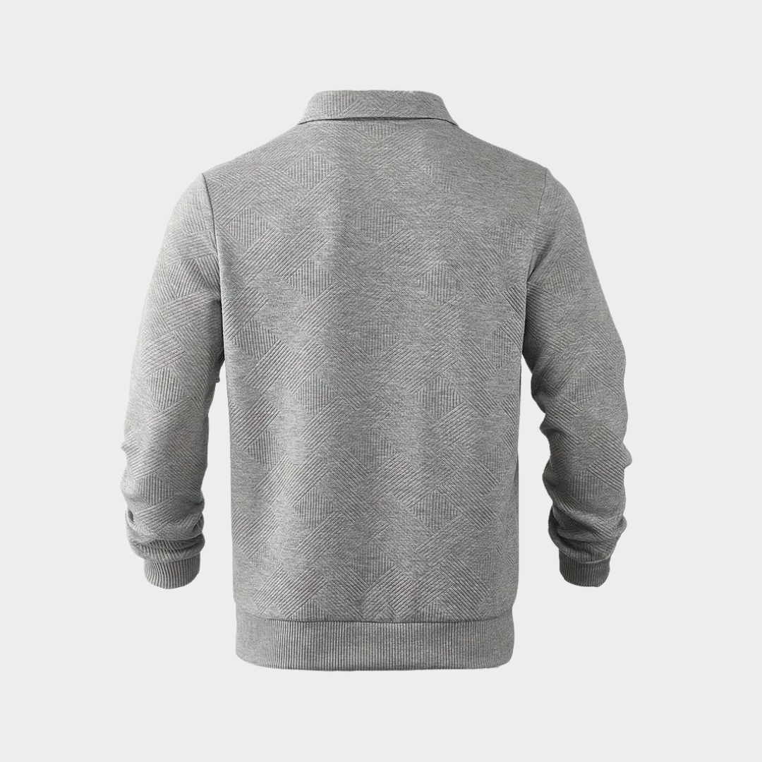 Rafael™ | Luxe Halve Rits Trui