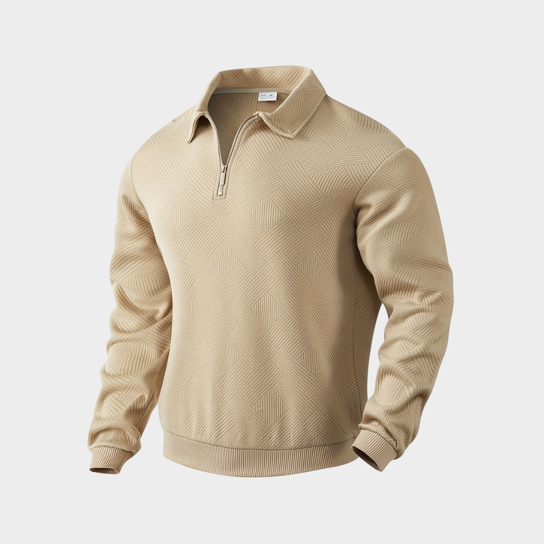 Rafael™ | Luxe Halve Rits Trui