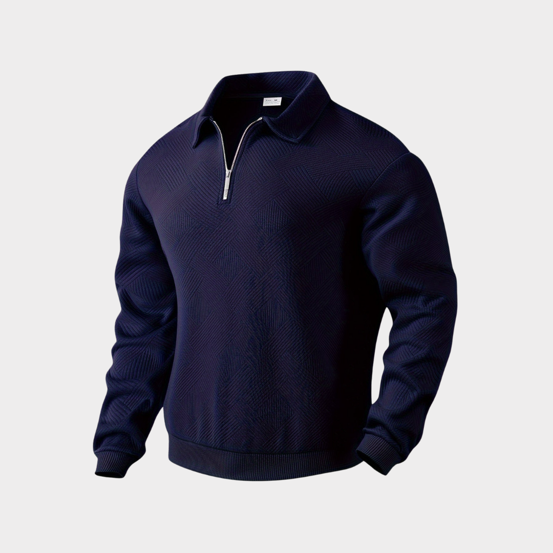 Rafael™ | Luxe Halve Rits Trui