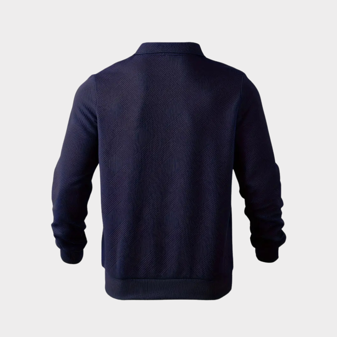 Rafael™ | Luxe Halve Rits Trui