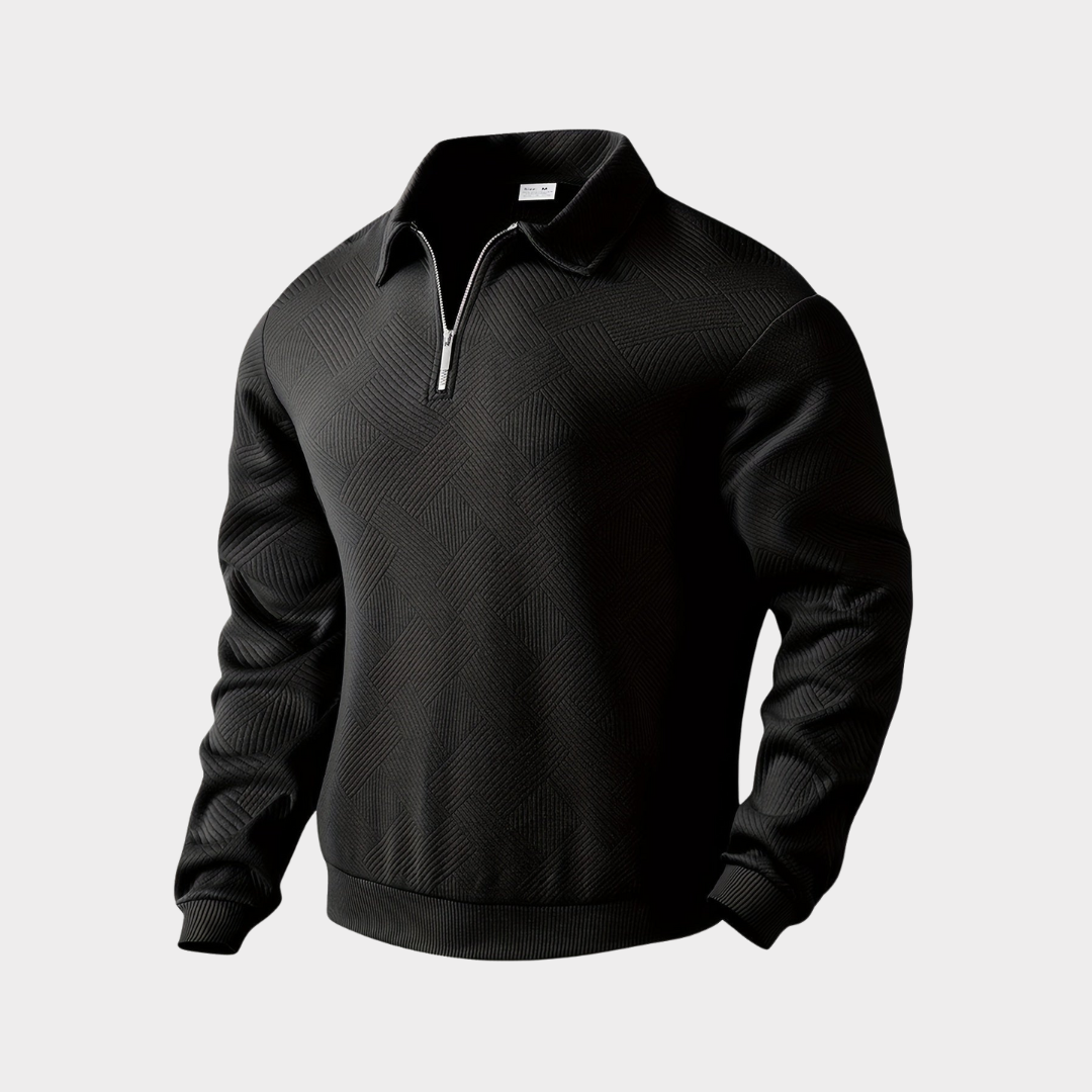 Rafael™ | Luxe Halve Rits Trui
