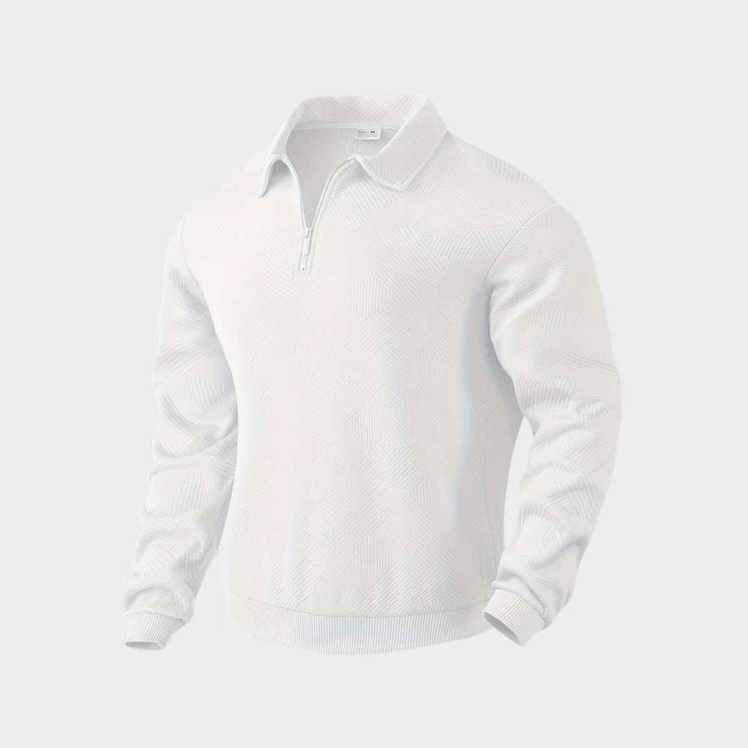 Rafael™ | Luxe Halve Rits Trui