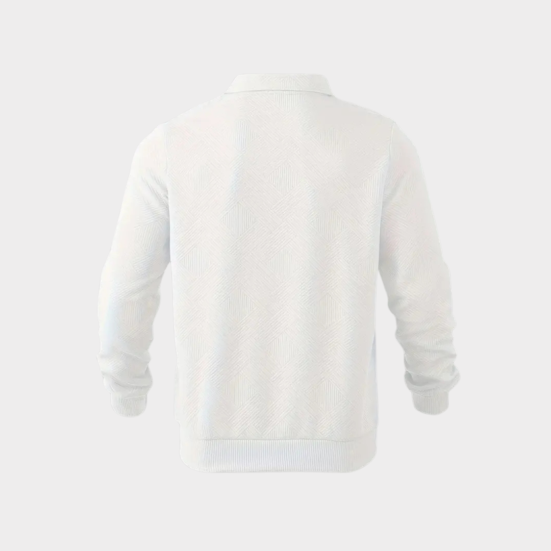 Rafael™ | Luxe Halve Rits Trui