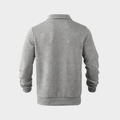 Rafael™ | Luxe Halve Rits Trui