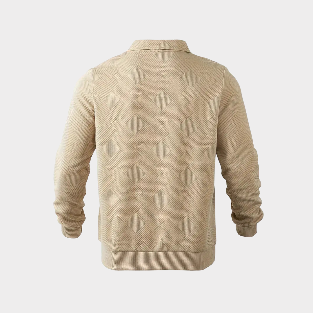 Rafael™ | Luxe Halve Rits Trui