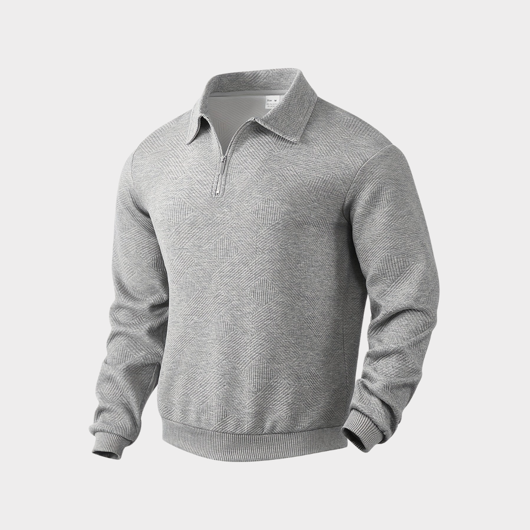 Rafael™ | Luxe Halve Rits Trui