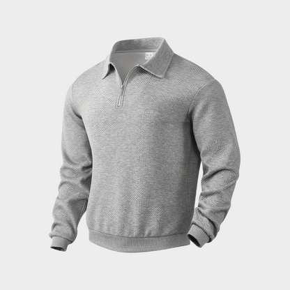 Rafael™ | Luxe Halve Rits Trui