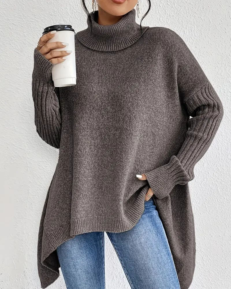 Aurevia boutique  - High Neck Sweater