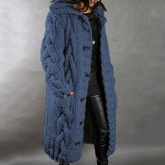 Alira | Elegant Cosy Coat with Tummy Coverage