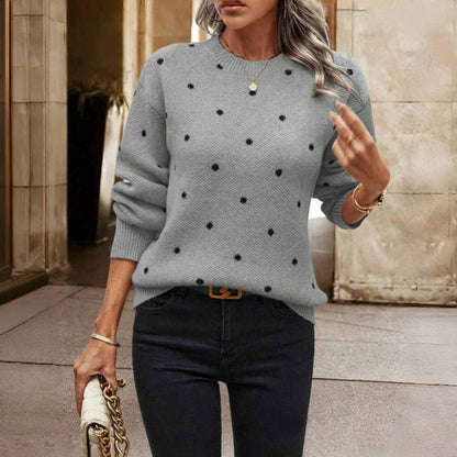 Aurevia boutique  | Spot Knit Sweater